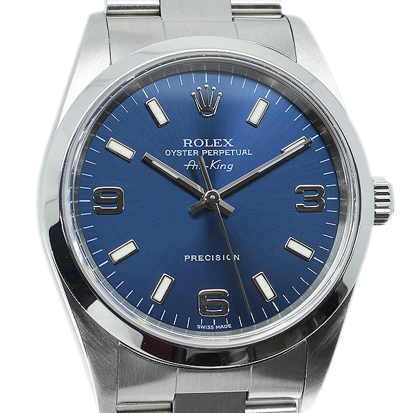2022新作2022新作Rolex ロレックス Air-King エアキング シルバー 文字 